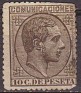 Spain 1878 Personajes 10 CTS Castaño Edifil 192